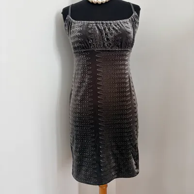 Robe vintage velours Y2K taille S 